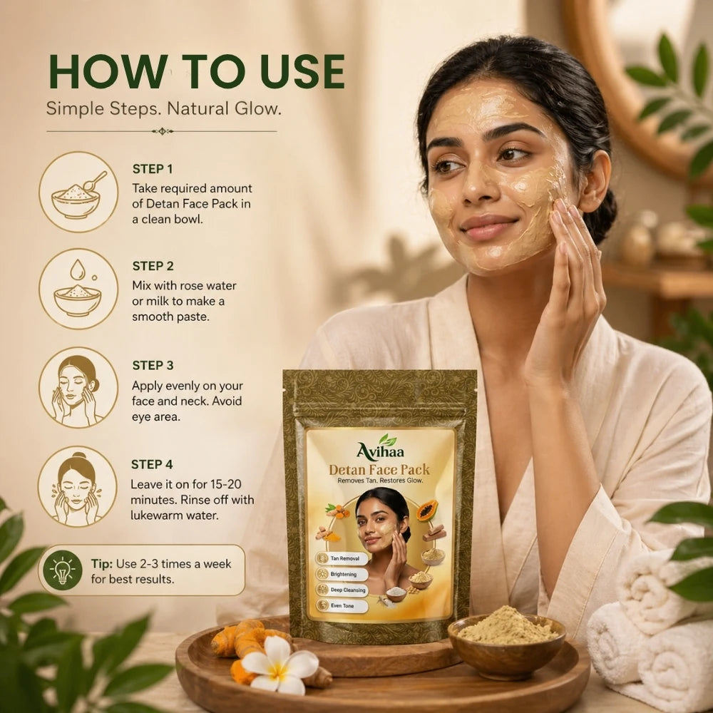 D-Tan Face Pack 5
