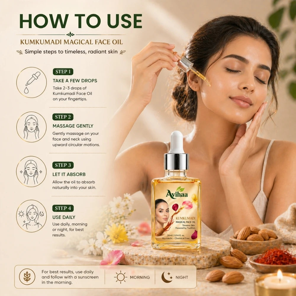 Kumkumadi Magical Face Oil view 5